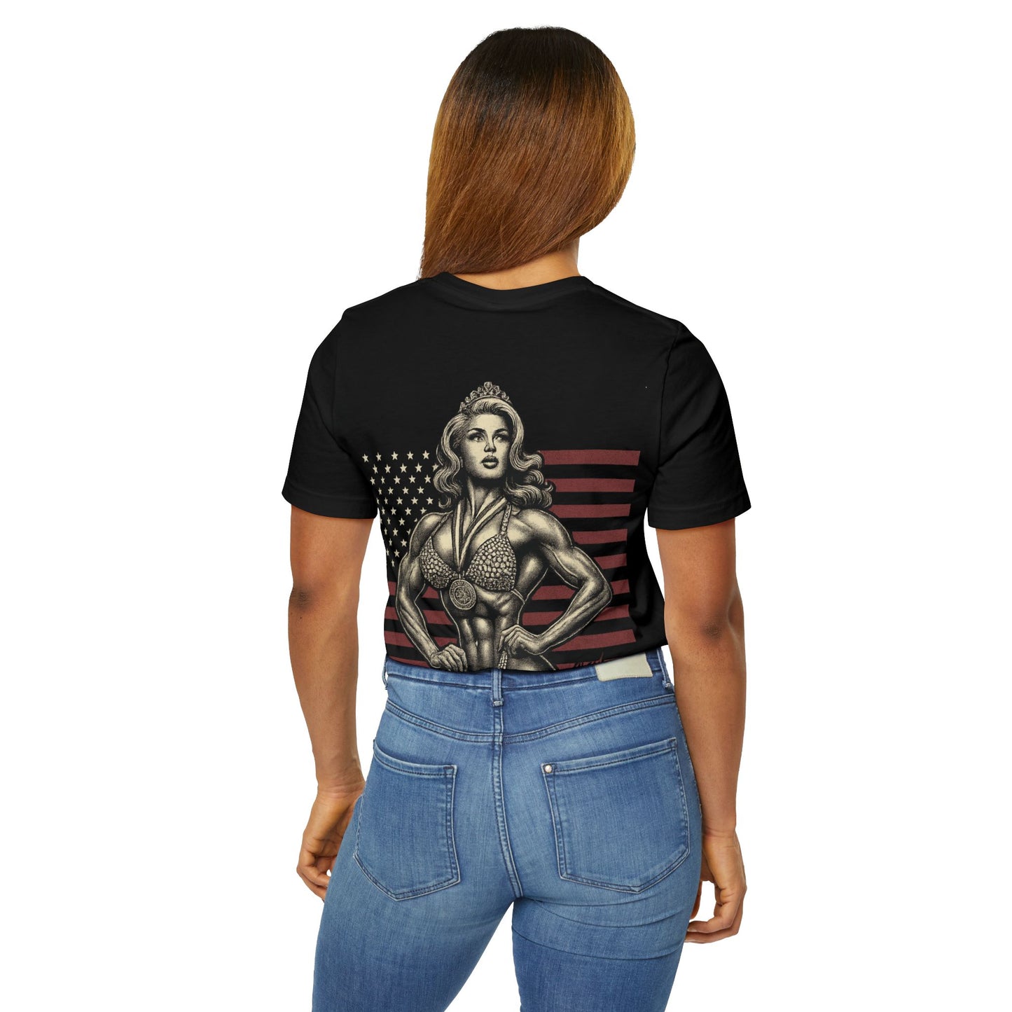 Patriotic Queen of Iron Tee