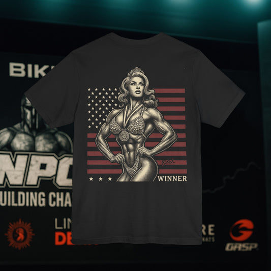 Patriotic Queen of Iron Tee